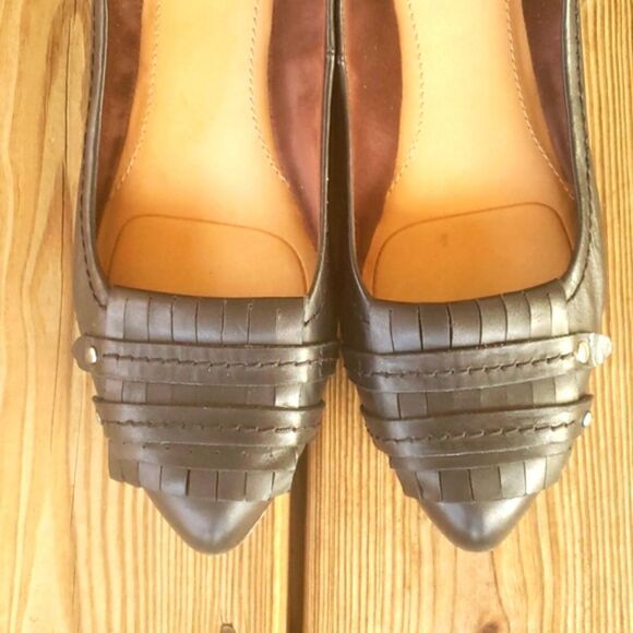 Hush Puppy women's black flats size 6.5 - Picture 3 of 8